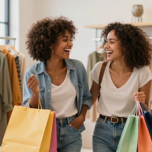 Why Shopping With Your Best Friend Is the Ultimate Galentine’s Ritual